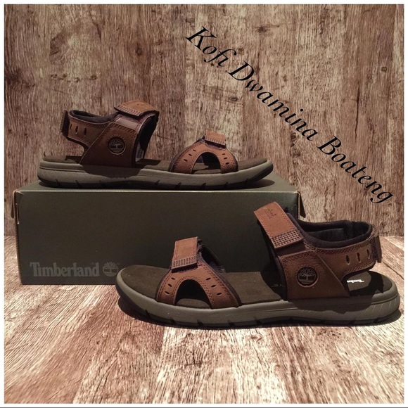 Timberland Shoes Timberland Mens Governor Island Strap Sandals 